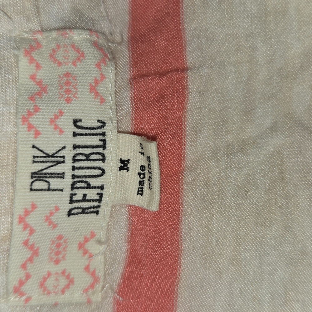 Pink Republic Striped Top